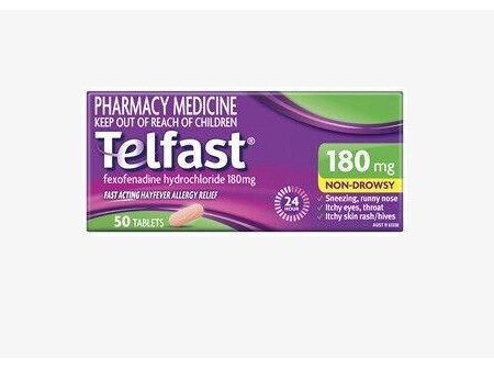 Telfast Tablets 180mg - 50
