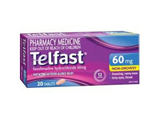 TELFAST Tablets 60mg 20s