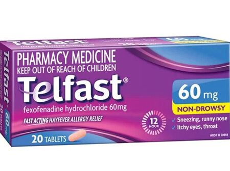 Telfast Tablets 60mg - 20s