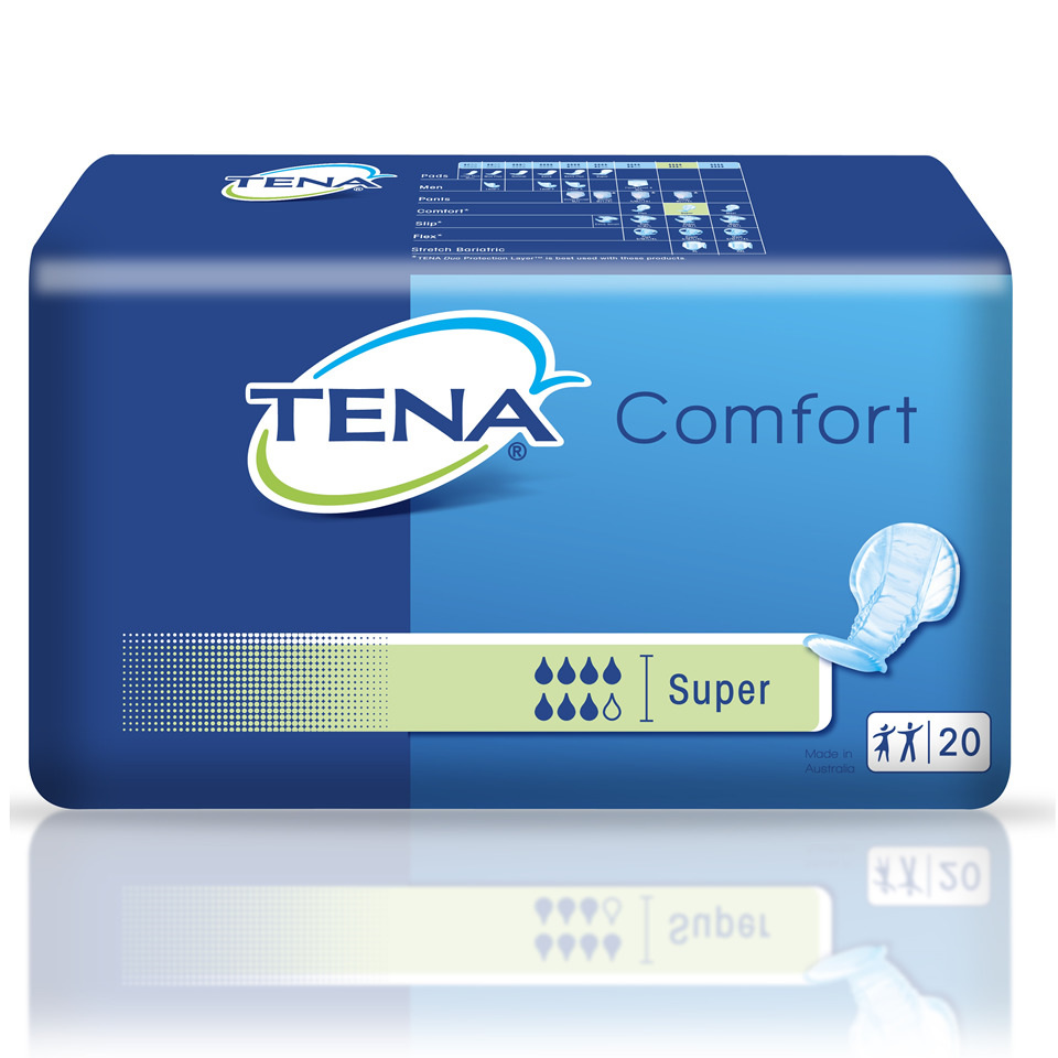 TENA Comfort Super Pads - Maudes Online