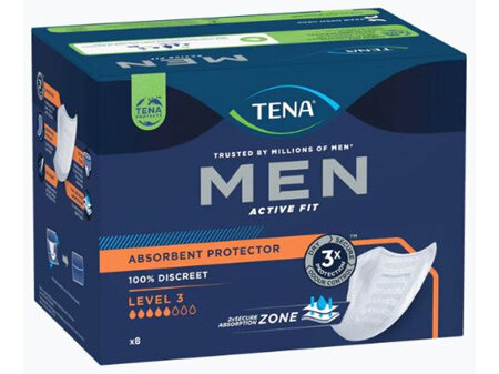 Tena For Men Level 3 8pk