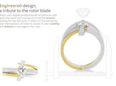 tension set diamond ring design