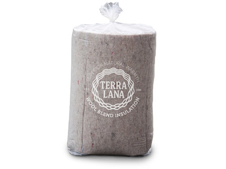 Terra Lana Retrofit Underfloor Insulation R2.0 115mm thick, 480mm wide