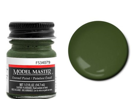 Testors Paint Model Master Enamel Dark Green FS34079