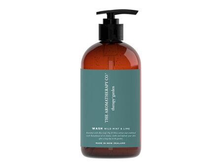 The Aromatherapy Co Therapy Garden Wash - Wild Mint and Lime