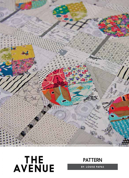 The Avenue Quilt Pattern by Louise Papas