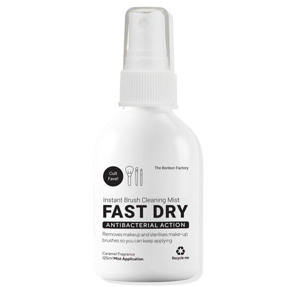 The Bonbon Factory Fast Dry Instant Brush Cleaning Mist 125ml