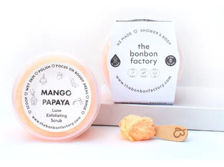 The Bonbon Factory Mango Papaya Luxe Exfoliating Body  Scrub