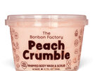 The Bonbon Factory Peach Crumble Whipped Body Wash & Scrub 200ml