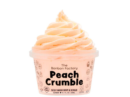 The Bonbon Factory Peach Crumble - Whipped Body Wash