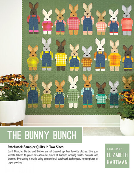 The Bunny Bunch Quilt Pattern from Elizabeth Hartman