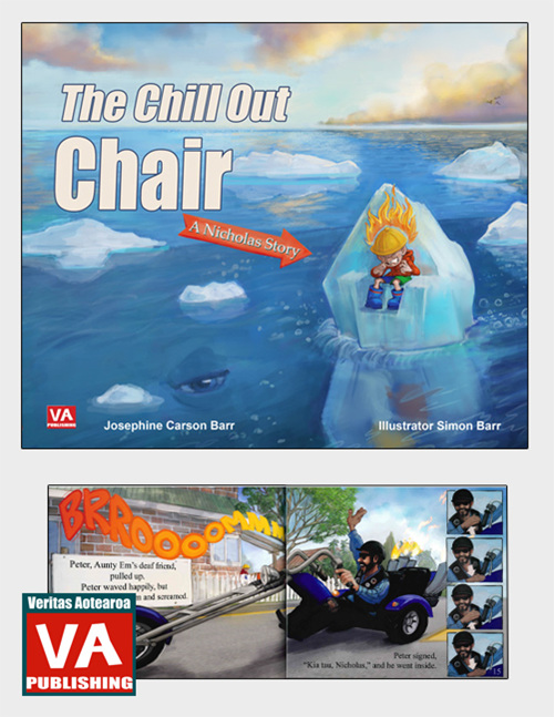 The Chill Out Chair -Josephine Carson Barr - available from Edify