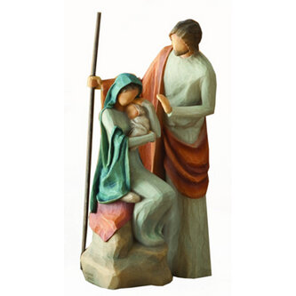 The Christmas Story,  Mary, Joseph and Jesus (Holy Family)