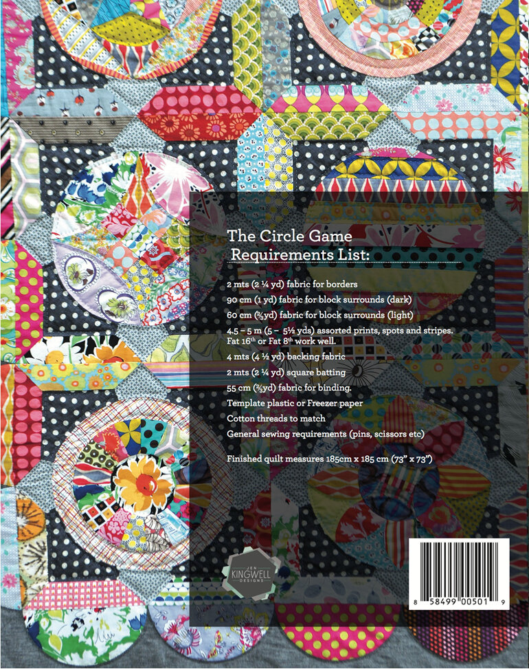 The Circle Game Booklet from Jen Kingwell