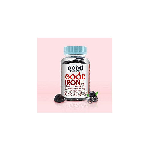 The Good Vitamin Co Good Iron + Vita-C Gummies 90