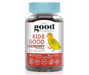 The Good Vitamin Co Kids Good Elderberry + Ivy Gummies 90