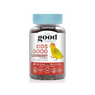 The Good Vitamin Co Kids Good Elderberry + Ivy Gummies 90