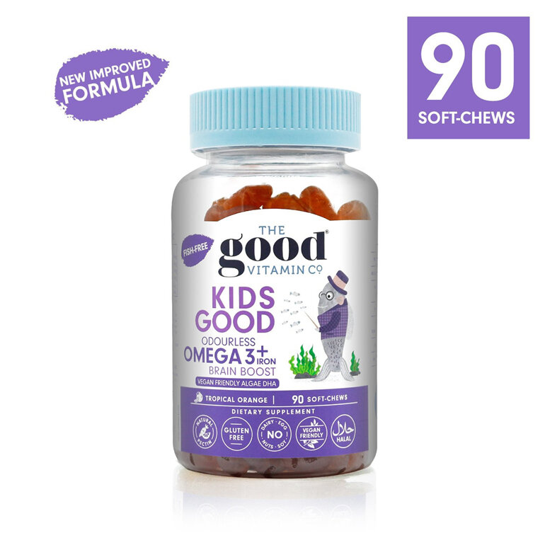 The Good Vitamin Co Kids Omega 3 plus Iron