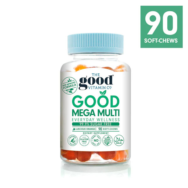 The Good Vitamin Company Good Mega Multi Sugar Free Soft Chews 90s