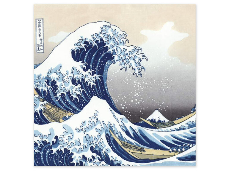 The Great Wave Card