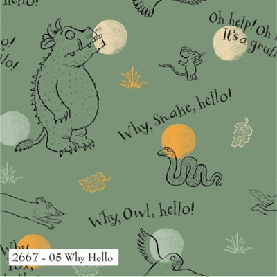 The Gruffalo - Why Hello - Green