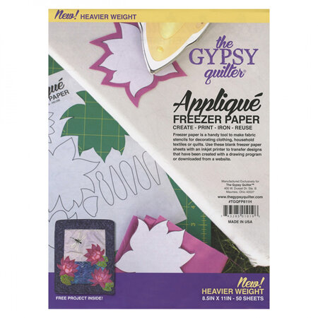 The Gypsy Quilter Freezer Paper - Small (8.5" x 11")