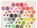 The HoneyComb Abstractions Quilt Pattern from Violet Craft