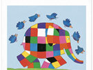 The Illustrators Series | Elmer Elephant Card museums and galleries colourful