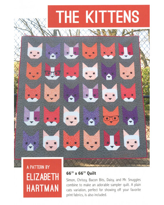 The Kittens Quilt Pattern from Elizabeth Hartman