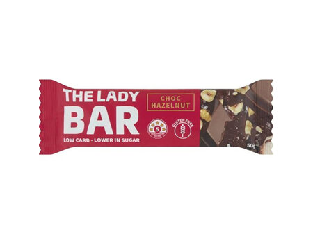 The Lady Bar Choc Hazelnut 50g