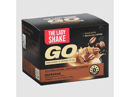 The Lady Shake Go - Espresso 10pk