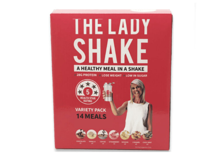 The Lady Shake Variety Pack 14 Sachets