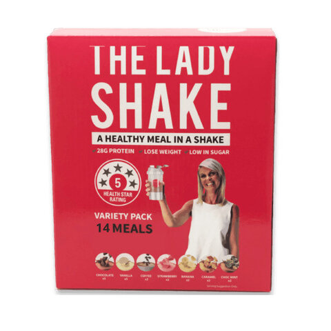 The Lady Shake - Variety Pack 56g x 14pk