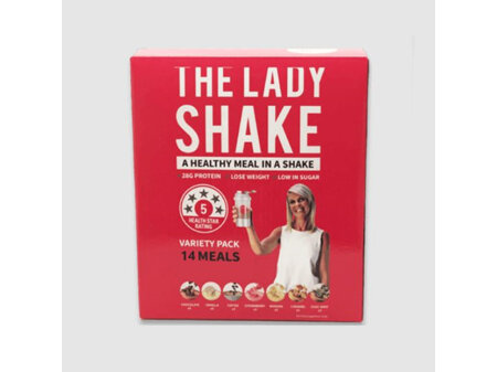 The Lady Shake Variety Pk Sach 14pk