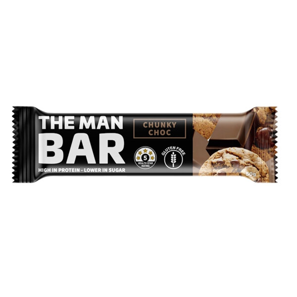 The Man Bar Chunky Choc 50g