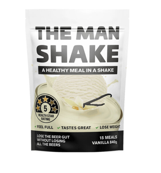 The Man Shake Vanilla 840g