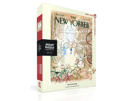 The New Yorker Bicycle Shop 1000 Piece Puzzle - New York Puzzle Company