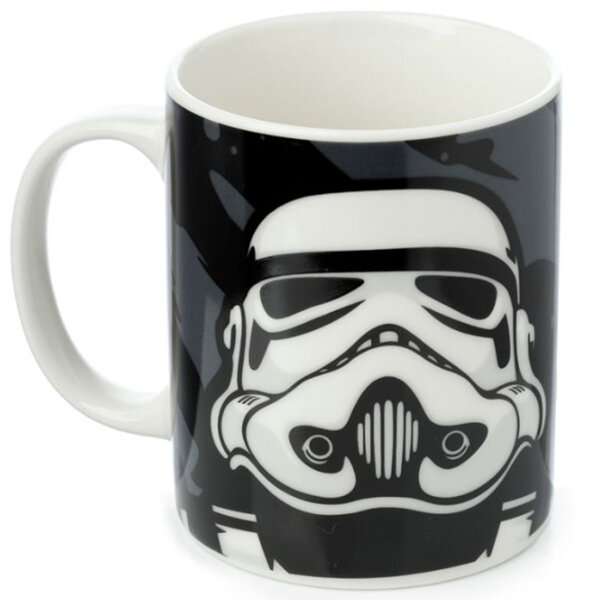 The Original Stormtrooper Black Porcelain Coffee Mug