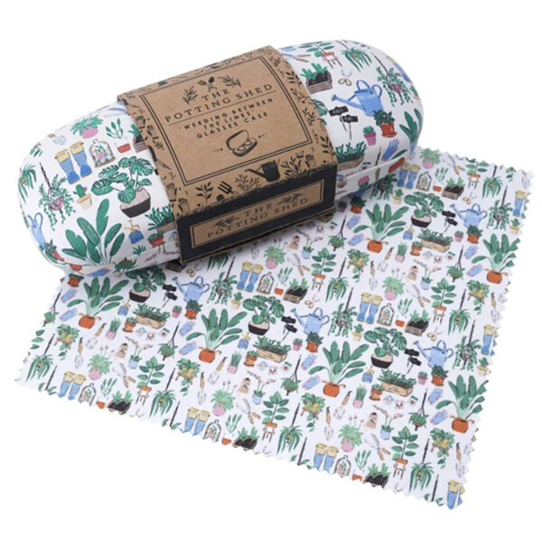 The Potting Shed Glasses Case and Cloth