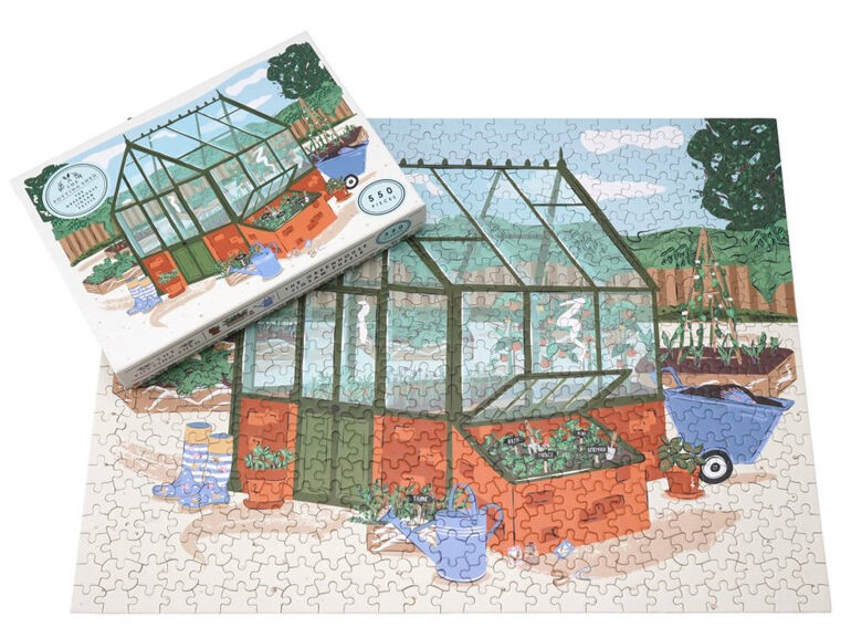The Potting Shed The Greenhouse 550 Piece Jigsaw Puzzle