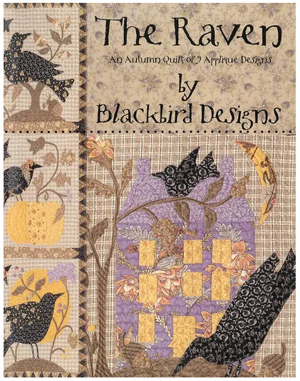 The Raven Applique Book by Blackbird Designs