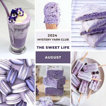 The Sweet Life Yarn Club - August