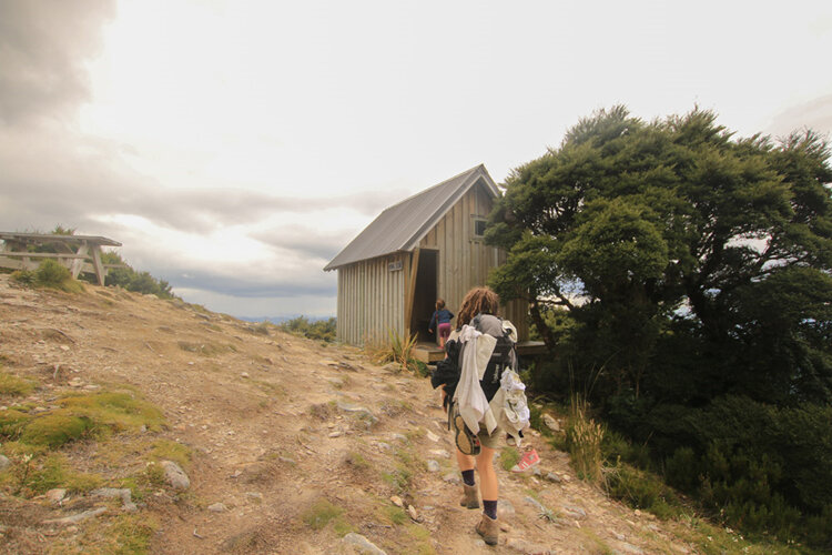 the tor hut old ghost road family tramping with kids