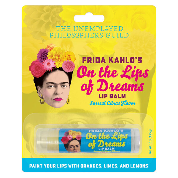 The Unemployed Philosophers Guild Frida Kahlo's On The Lips Of Dreams Lip Balm