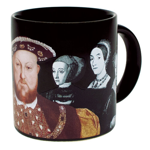 The Unemployed Philosophers Guild Henry 8 Wives Disappearing Mug