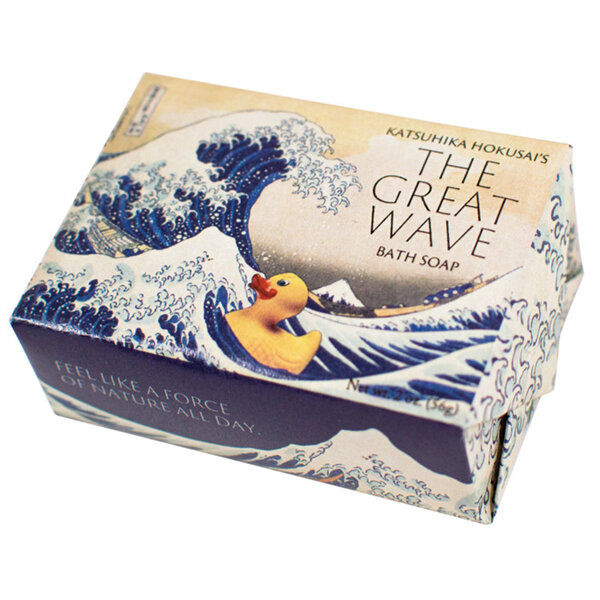 The Unemployed Philosophers Guild Hokusai Great Wave Soap