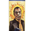 The Unemployed Philosophers Guild Secular Saints Candle James Baldwin