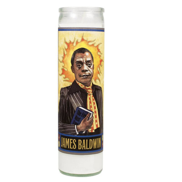 The Unemployed Philosophers Guild Secular Saints Candle James Baldwin