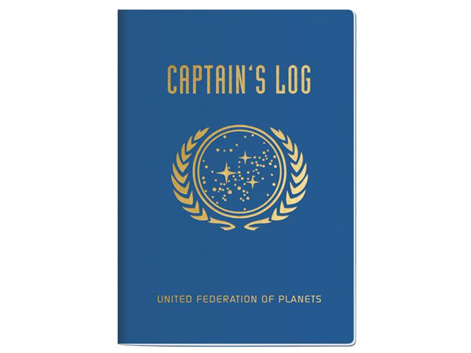 The Unemployed Philosophers Guild Star Trek Captain's Log Pocket Notebook