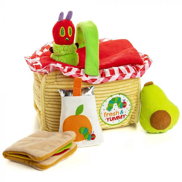 The Very Hungry Caterpillar Activity Toy Plush Picnic Basket Playset